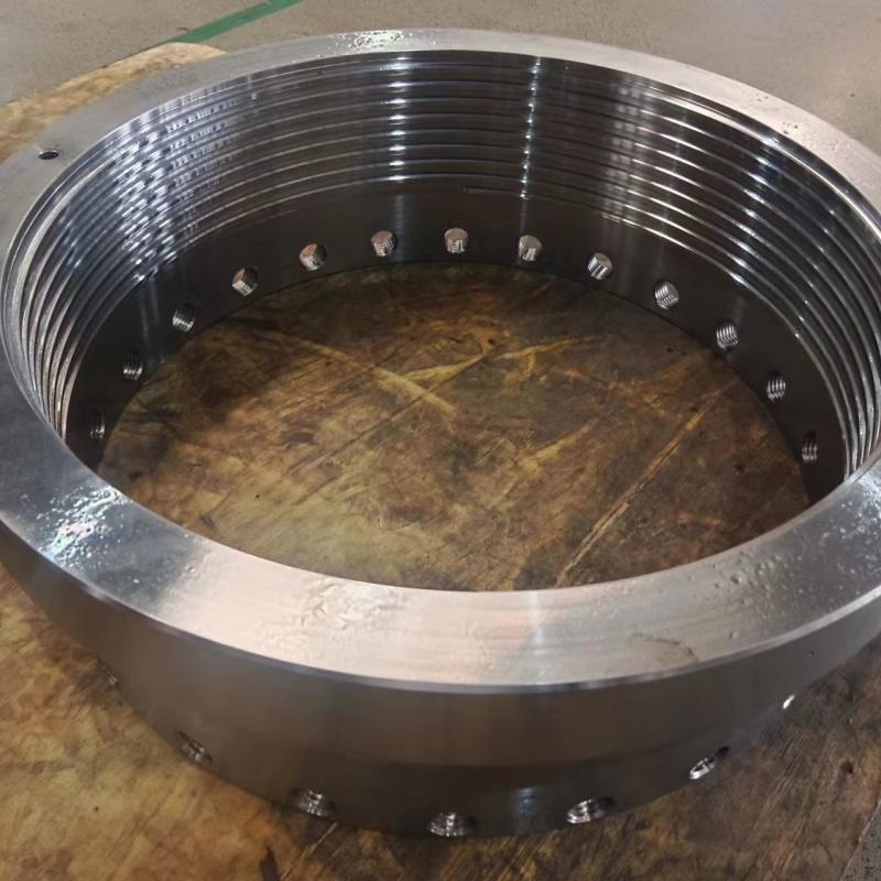 Finished Oil Cylinder Flange In Oil Field